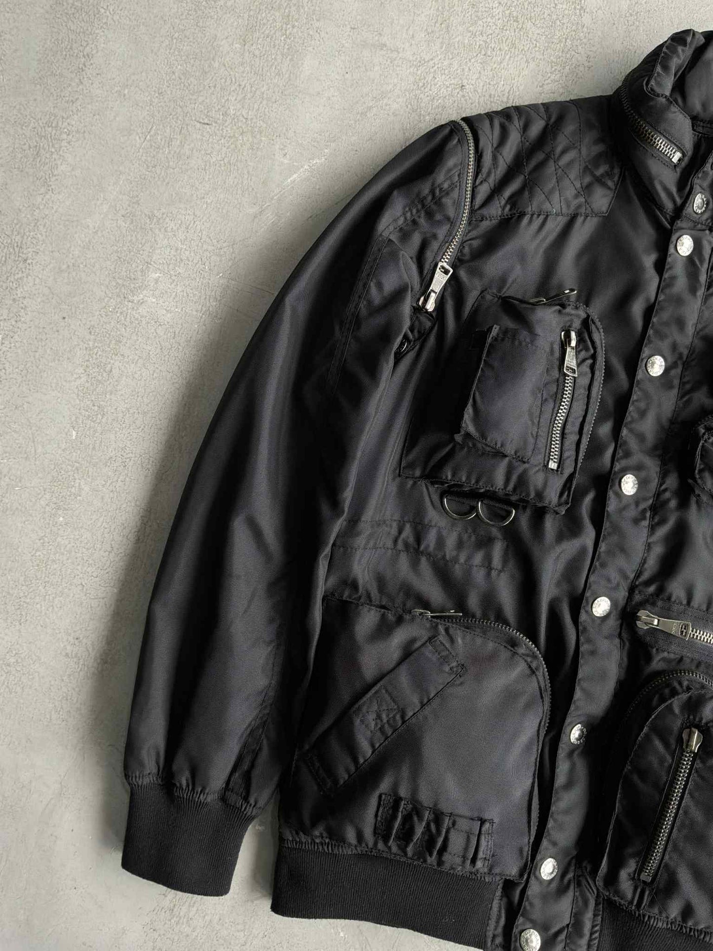 Dolce & Gabbana Convertible Multipocket Hunting Jacket