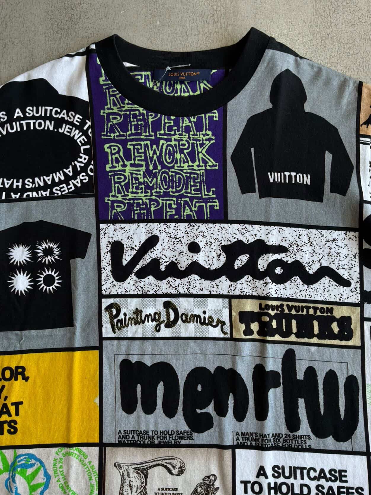 Louis Vuitton Comics All Over Print Tee