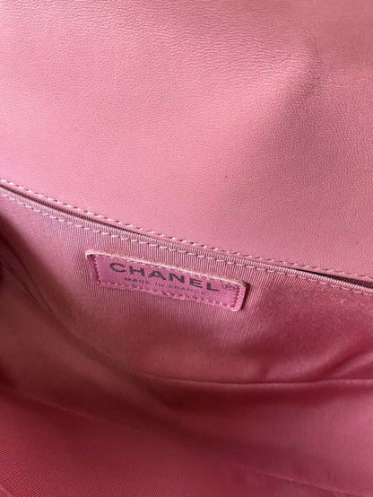 Chanel Light Pink Boy Bag