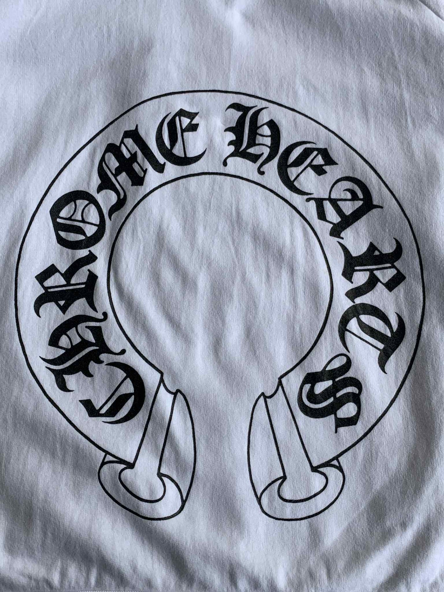 90’s Chrome Hearts Horseshoe Floral Zip Hoodie