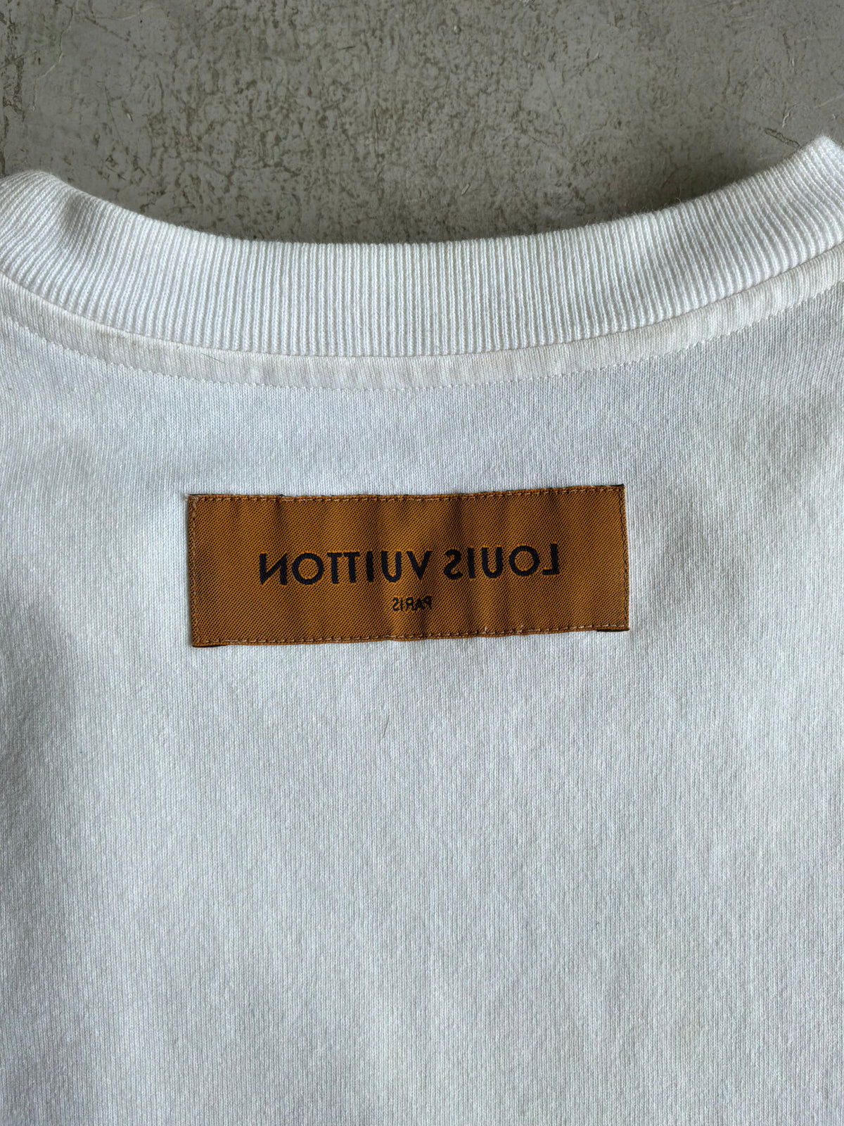 Louis Vuitton Virgil Abloh Graffiti Floral Tee