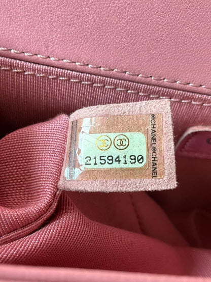 Chanel Light Pink Boy Bag