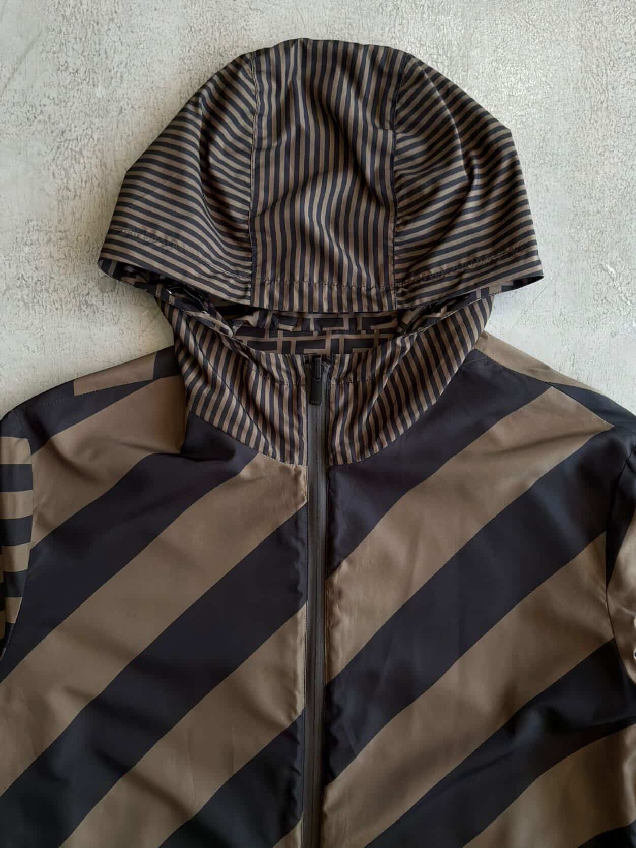 Fendi Zucca Reversible Windbreaker