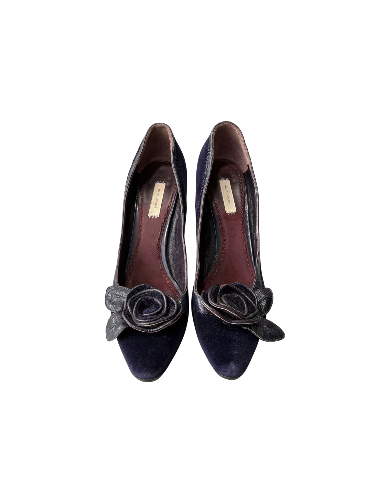Marc Jacobs Velvet Pumps Heel