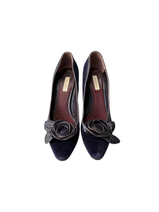 Marc Jacobs Velvet Pumps Heel
