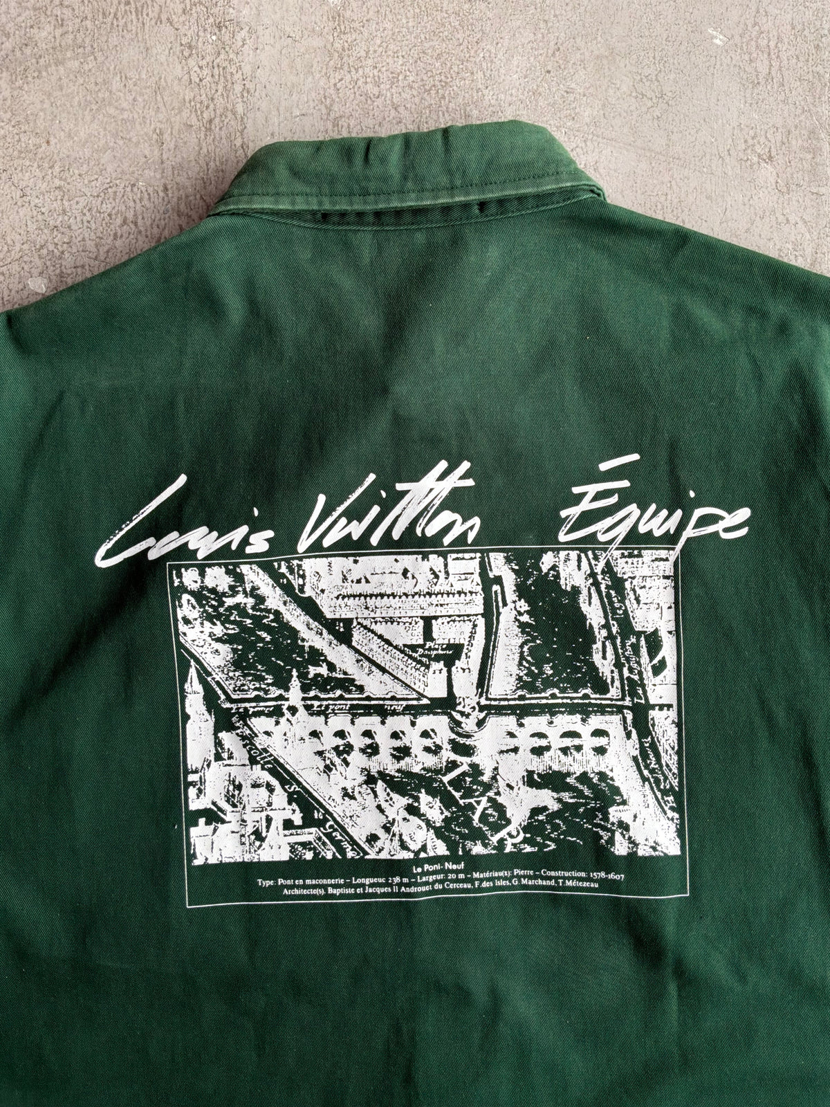 Louis Vuitton Virgil Abloh Creative Director Runway Shirt