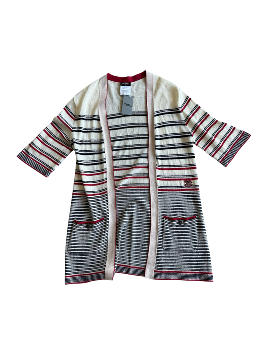 Chanel Stripes Cardigan