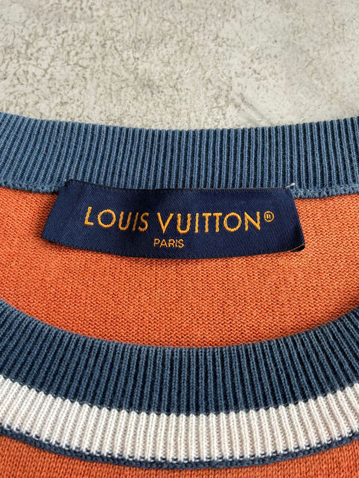 Louis Vuitton Intarsia Knit tee