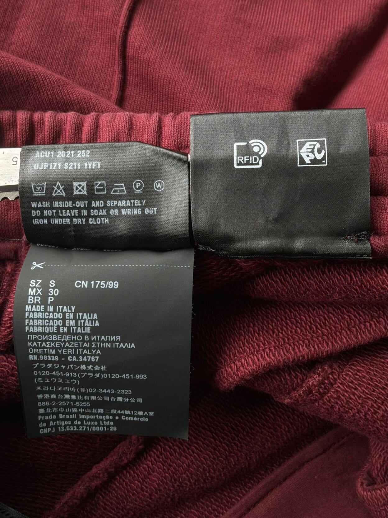 Prada Triangle Logo Short