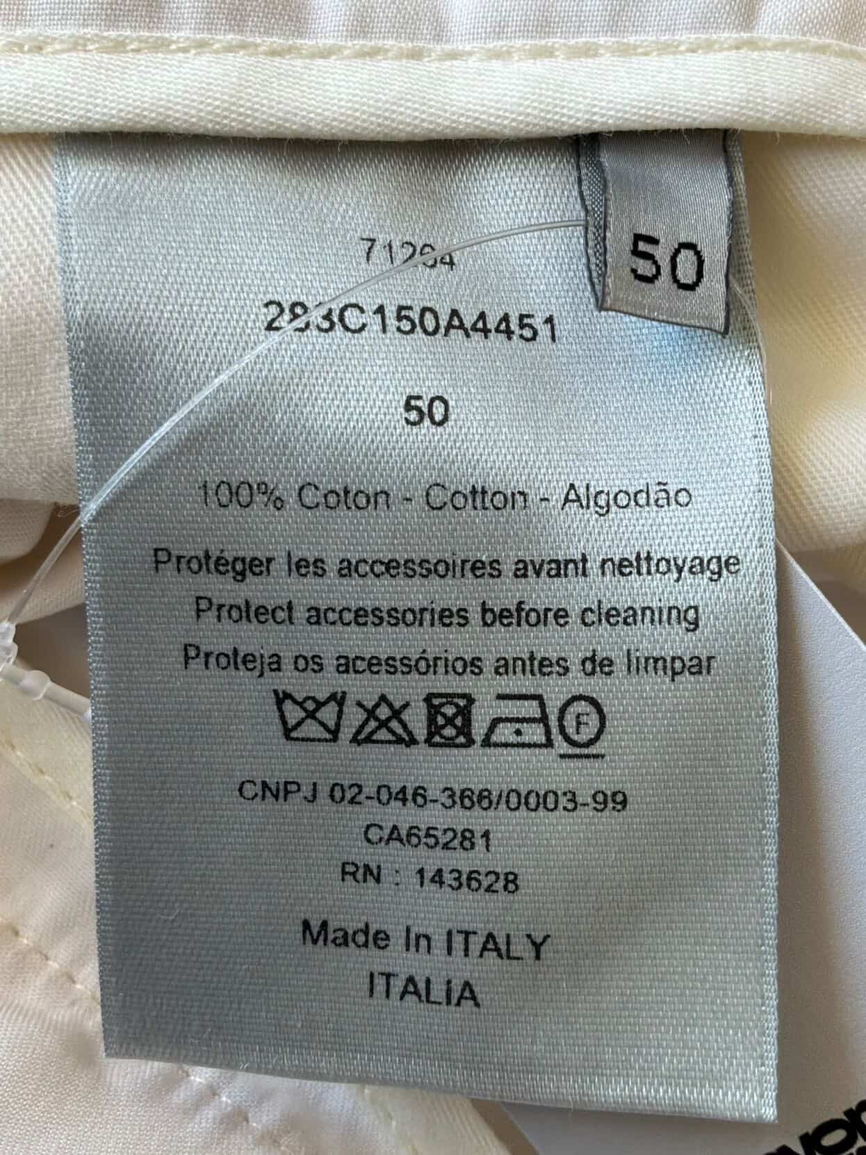 Dior Belted CD Cargo Short