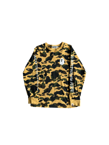Bape 1st Camo Long Sleeve Shirt