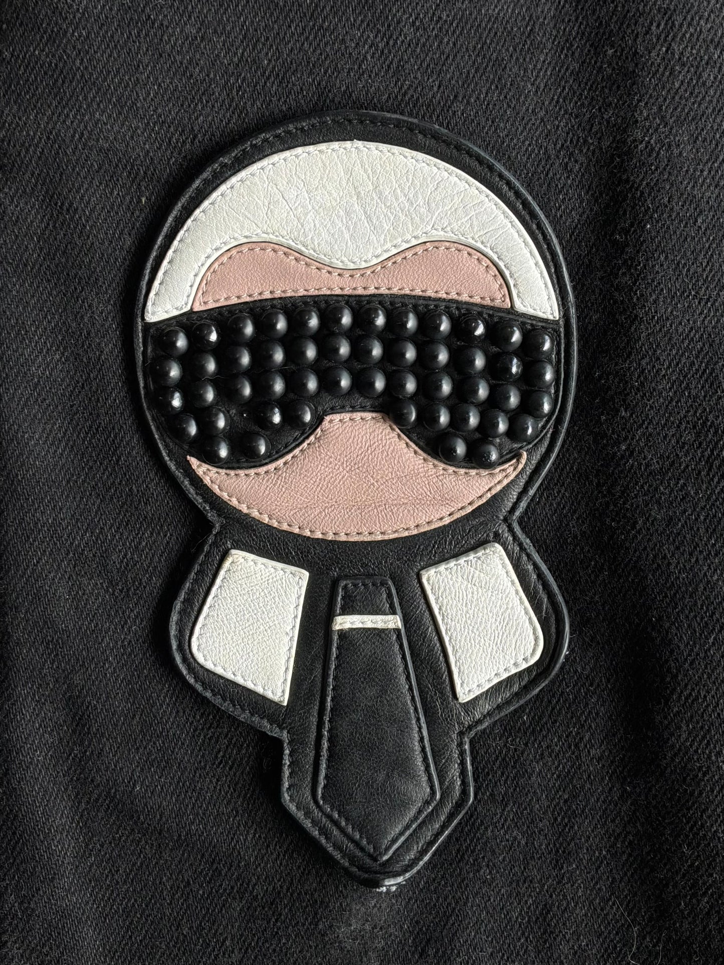 Fendi Karl Lagerfeld Denim Pants
