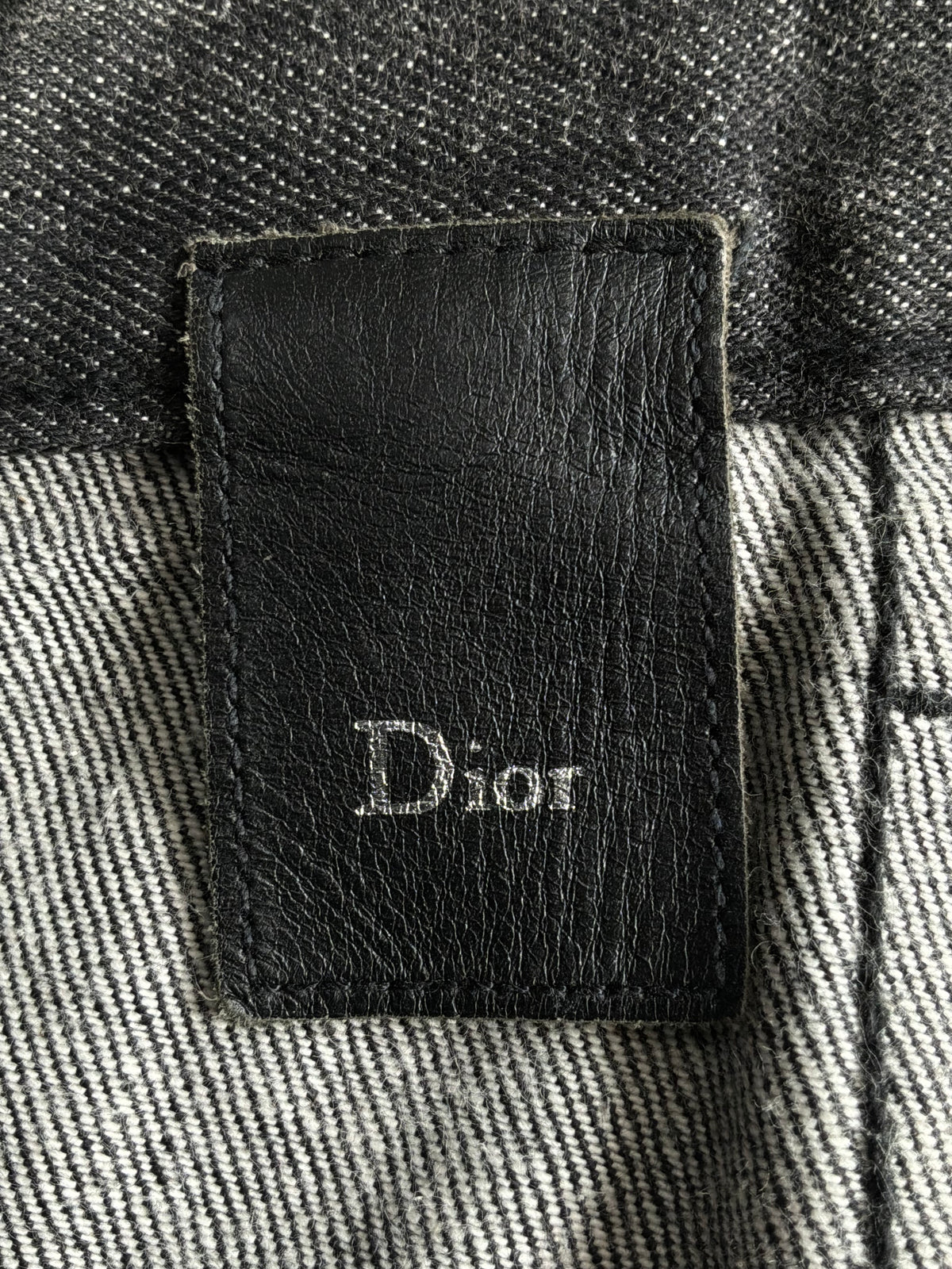 Dior Homme Hedi Slimane  Slim Straight Raw Denim Jeans