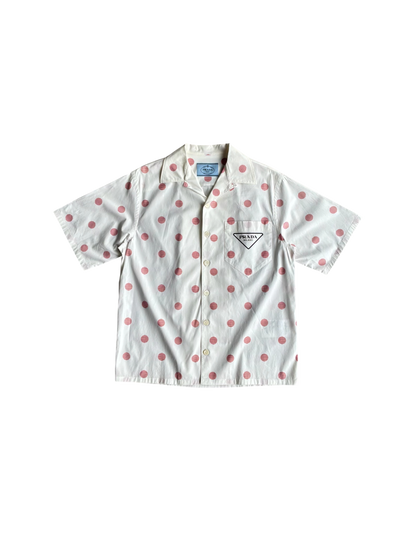 Prada Polka Bowling Shirt