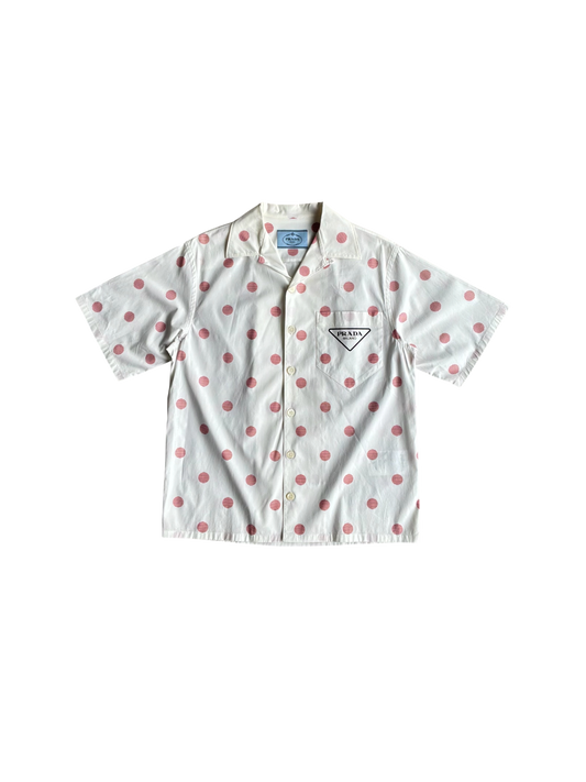 Prada Polka Bowling Shirt