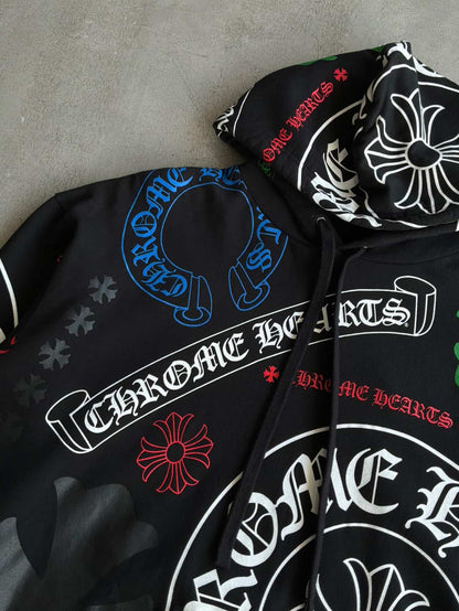 Chrome Hearts All Over Print Hoodie