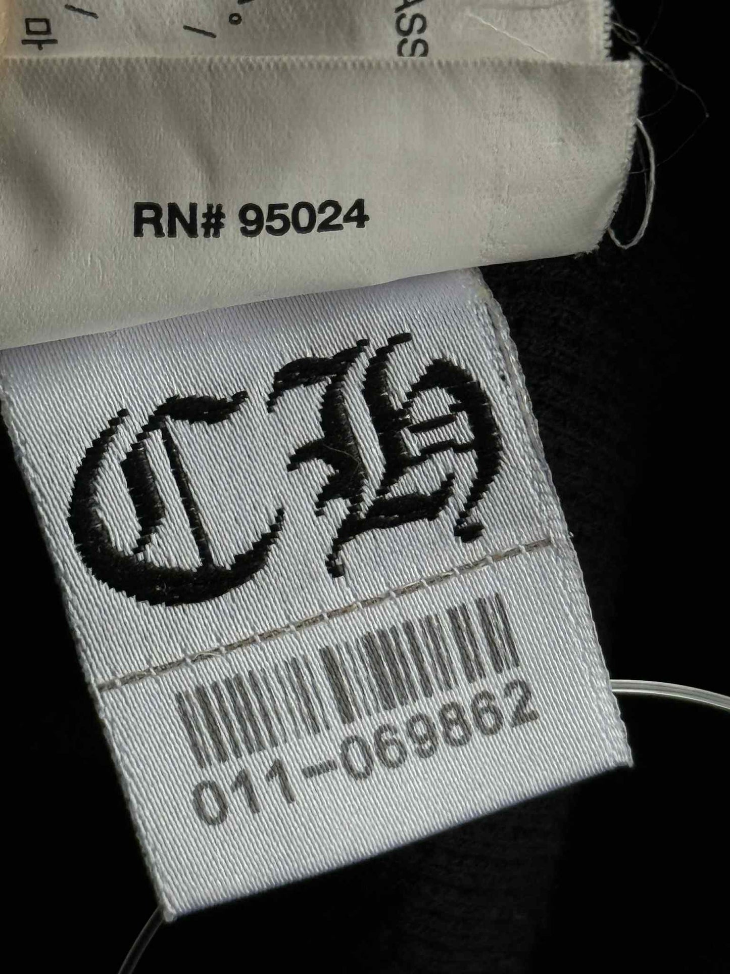 Chrome Hearts Horseshoe Thermal Zip Hoodie