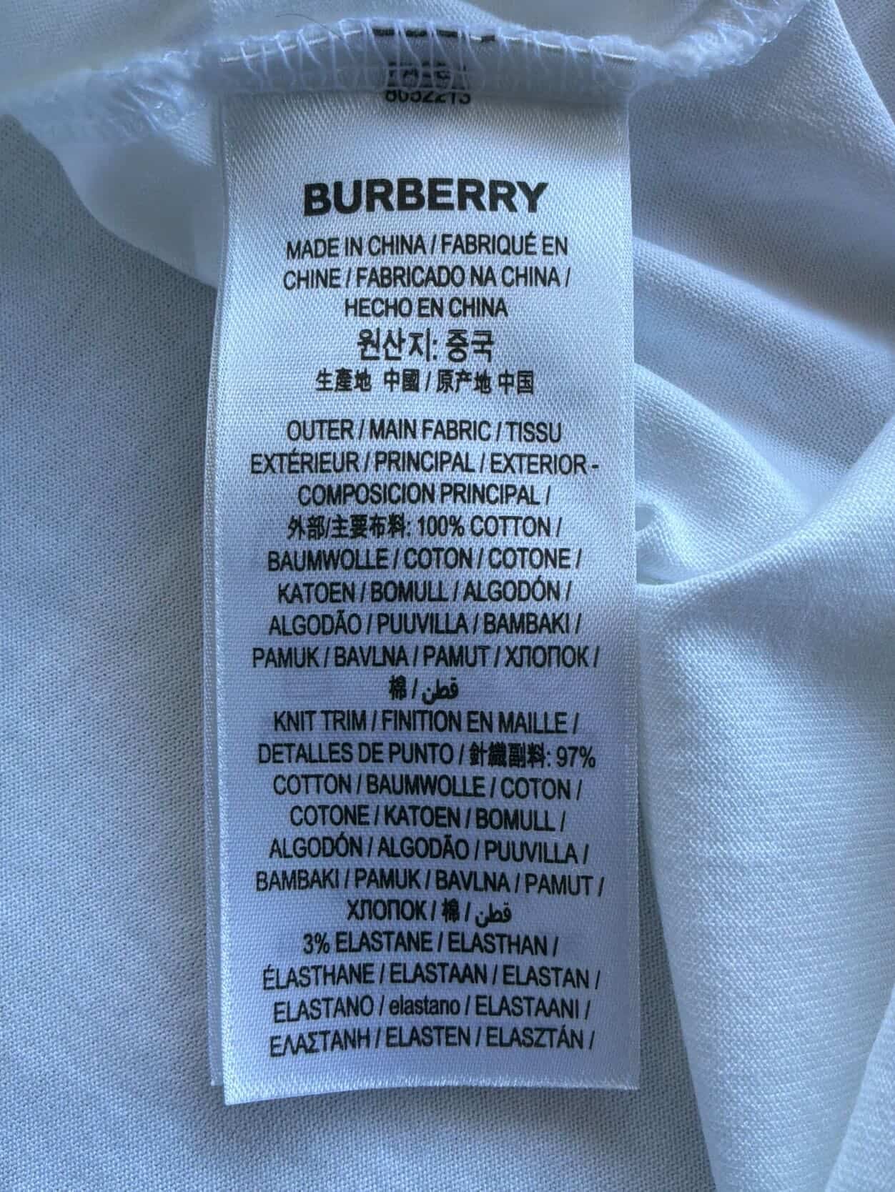 Burberry Multi Script Tee