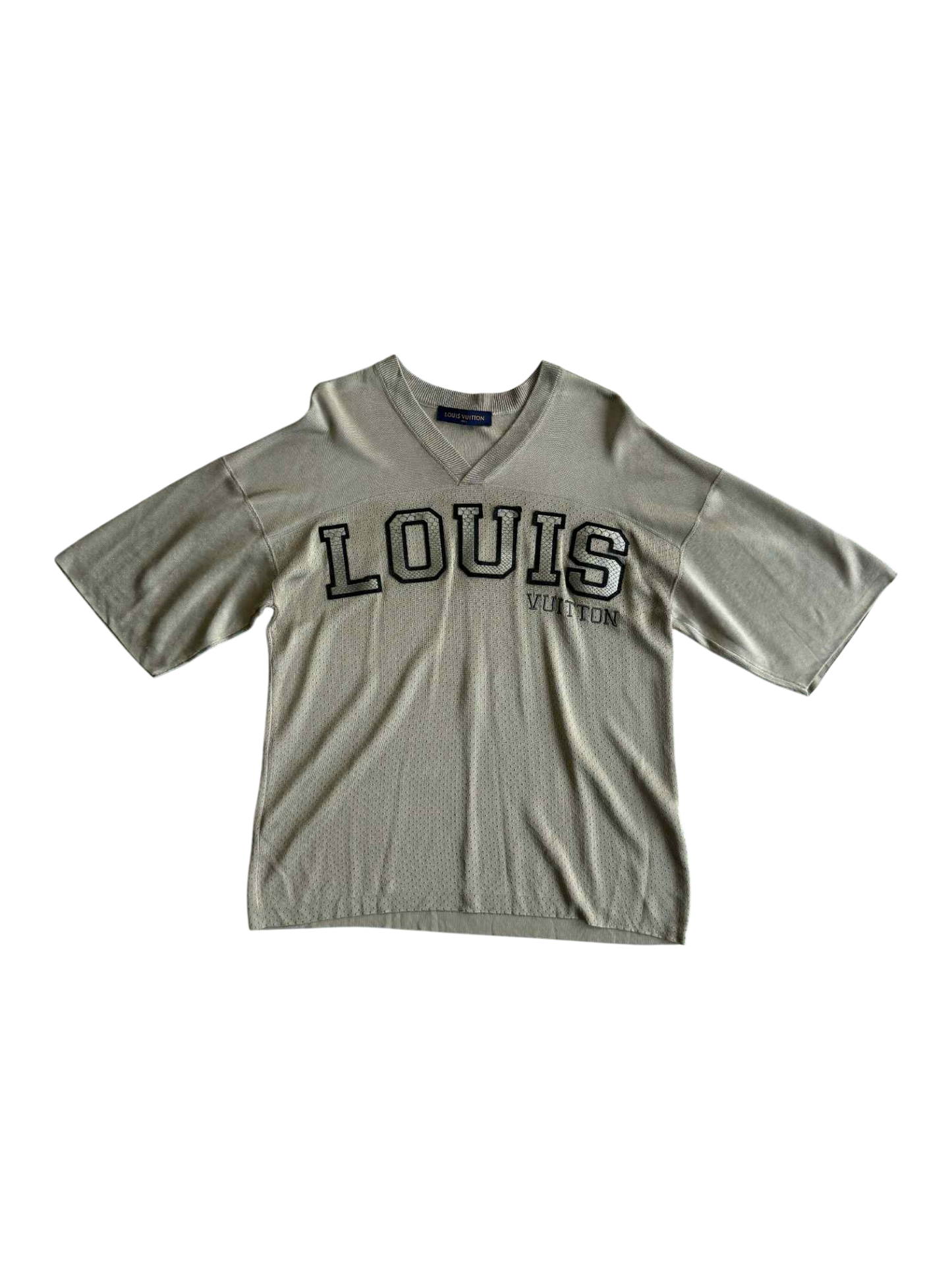 Louis Vuitton 2018 Python Logo Jersey T Shirt