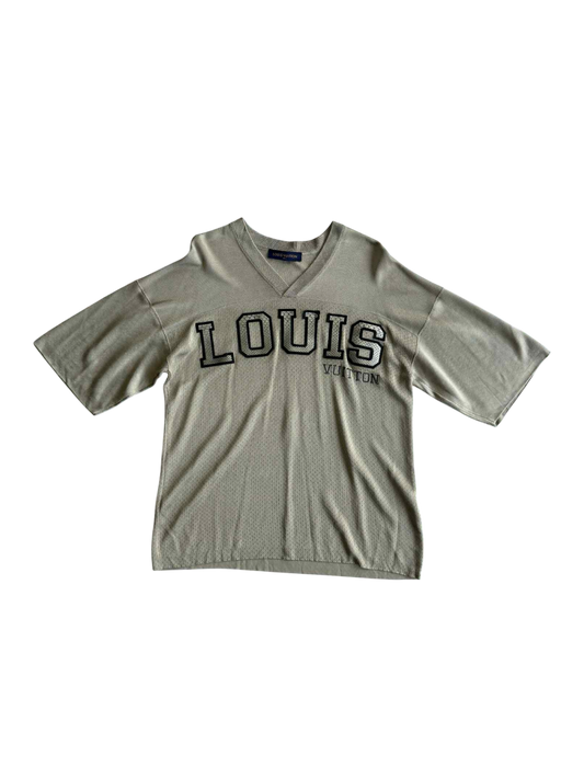 Louis Vuitton 2018 Python Logo Jersey T Shirt