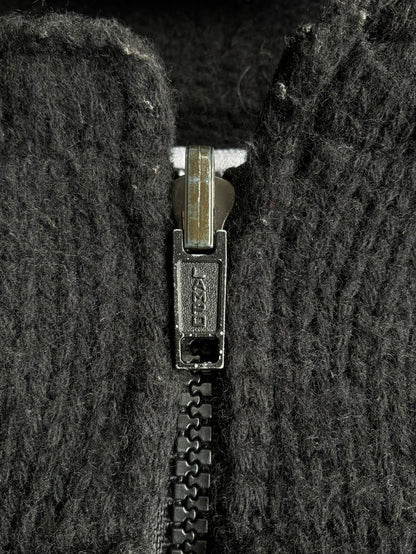 90s Stone Island Knit Zip Hoodie