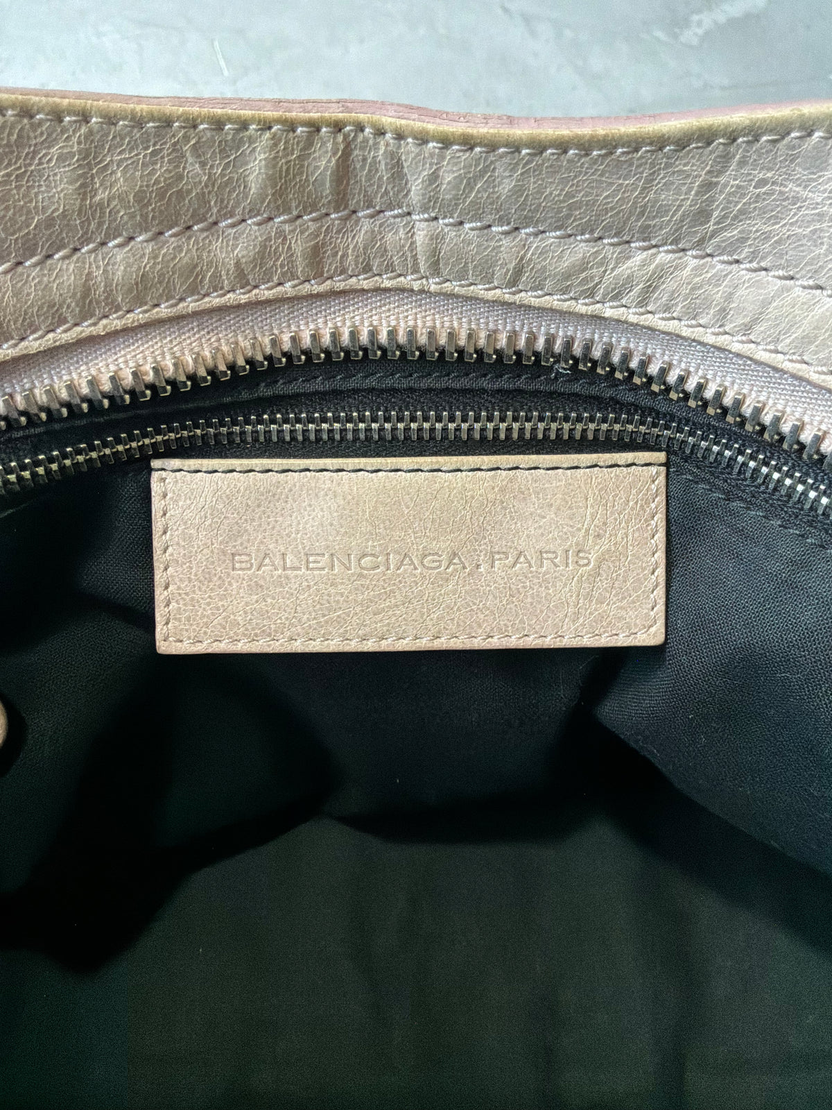 Balenciaga Classic City Light Pink on Brouges Lambskin Bag