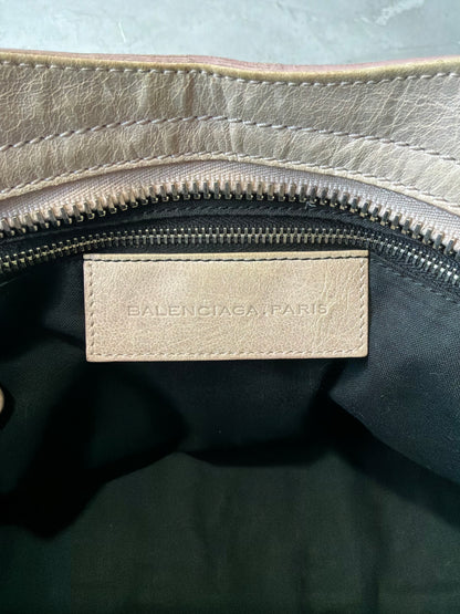 Balenciaga Classic City Light Pink on Brouges Lambskin Bag