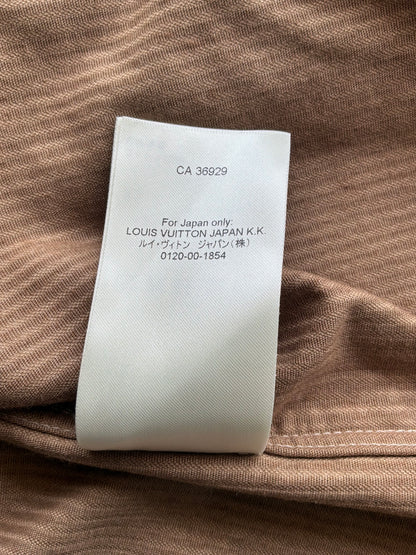 2026 Louis Vuitton Swarovski Monogram Corduroy Shirt