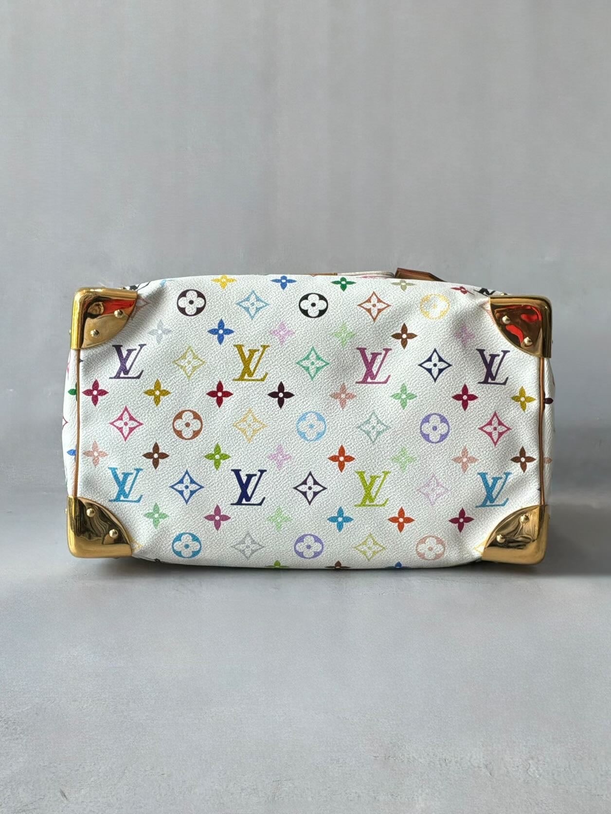 Louis Vuitton X Murakami White Multicolor Speedy 30