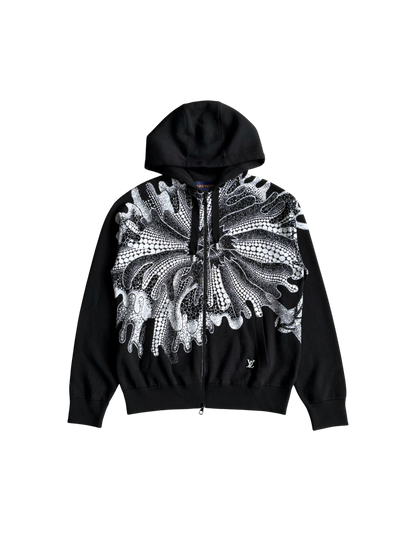 Louis Vuitton X Yayoi Kusama Psychedelic Flower Zip Hoodie