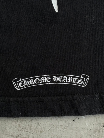2000s Chrome Hearts Cemetery Sword Black Tee