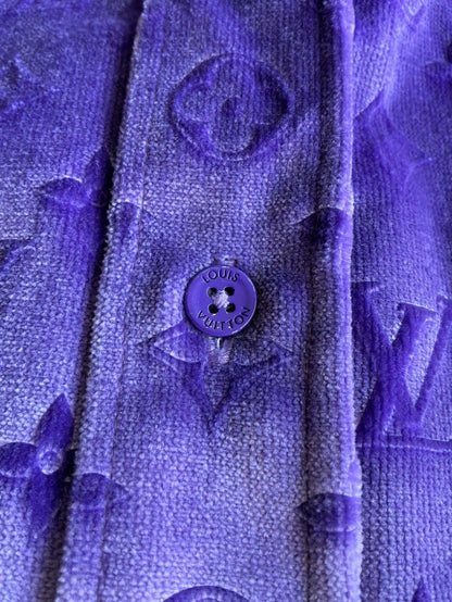 Louis Vuitton Velvet Monogram Shirt