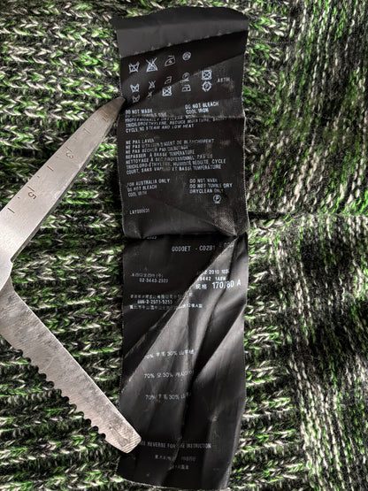 Prada Camouflage Button Knit Jacket