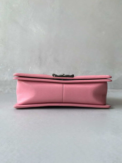 Chanel Light Pink Boy Bag