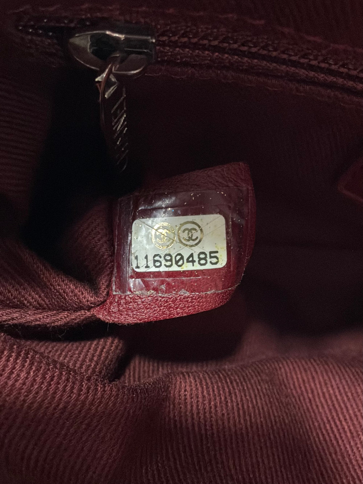 Chanel Cambon Ligne Pochette Chain Strap Bag