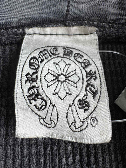 Vintage Chrome Hearts Scroll And Stars Thermal Hoodie