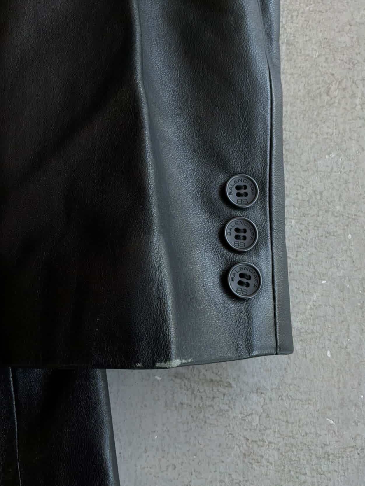 Balenciaga Vintage Leather Coat