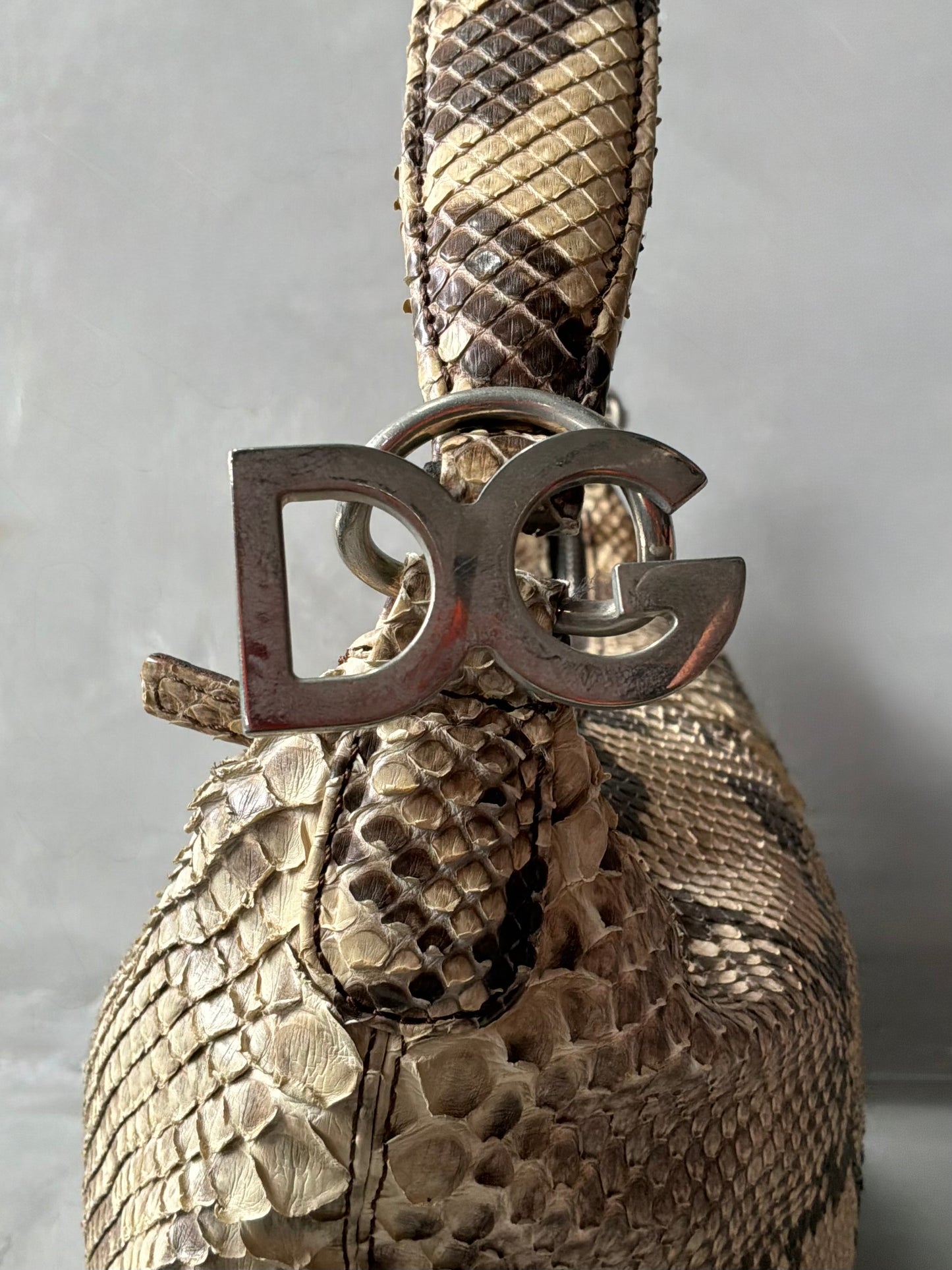 Dolce & Gabbana Phyton Shoulder Bag