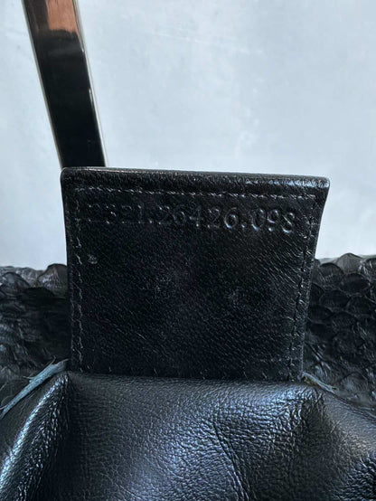 Fendi Python Double Flap Mamma Baguette Bag