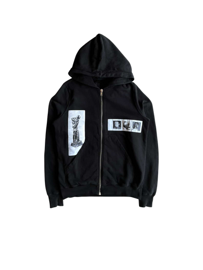 Rick Owens Drkshdw Photo Patch Zip Hoodie
