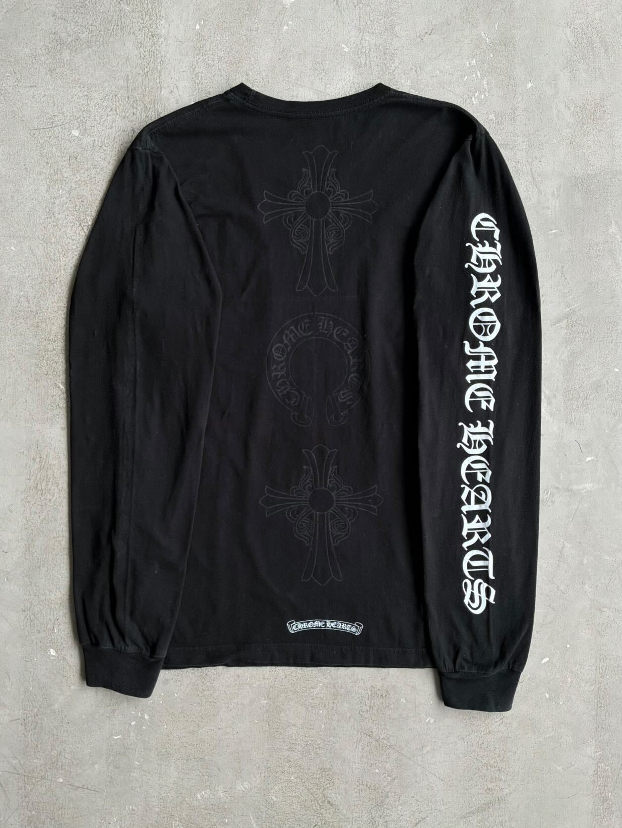 Chrome Hearts Tonal Tri Logo Longsleeves