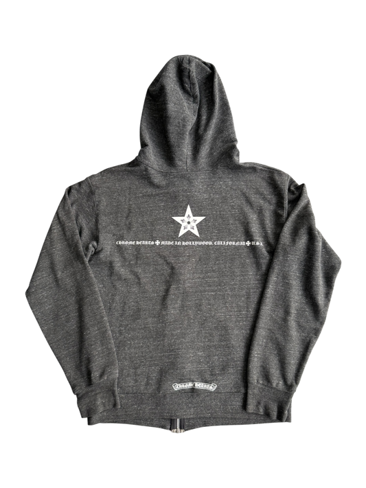 Chrome Hearts 5-Star Zip Hoodie