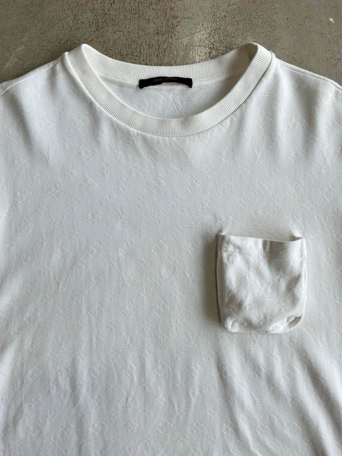 Louis Vuitton 3D Monogram White Tee