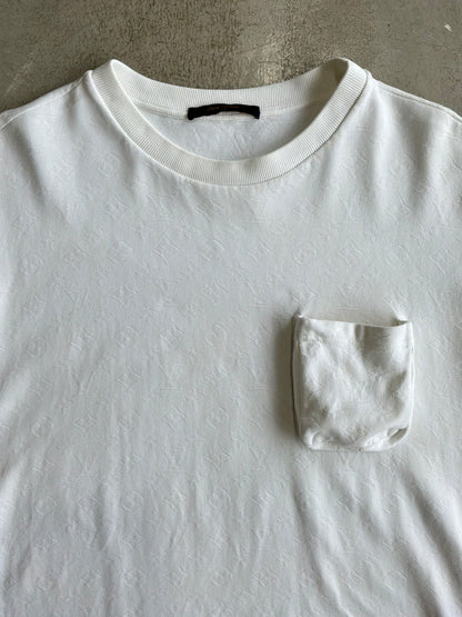 Louis Vuitton 3D Monogram White Tee