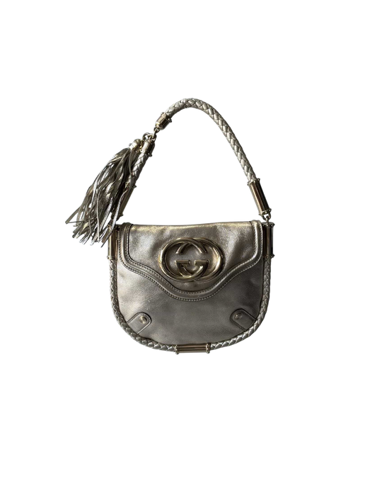 Gucci Metallic Fringe Handbag