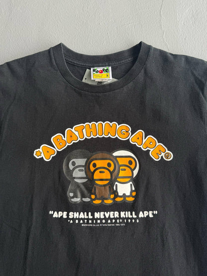 Bape Baby Milo ‘Triple Head’ Tee