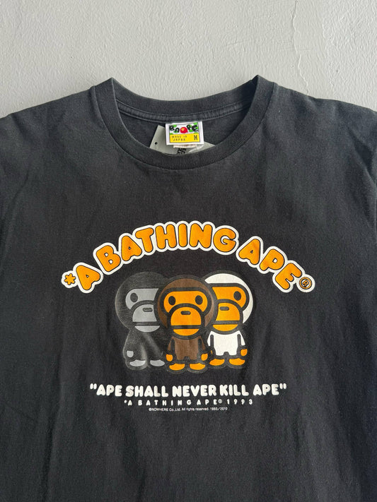 Bape Baby Milo ‘Triple Head’ Tee