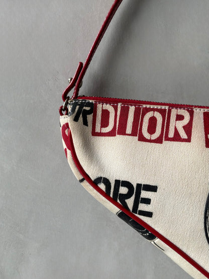 Christian Dior “Hardcore” Mini Saddle Bag