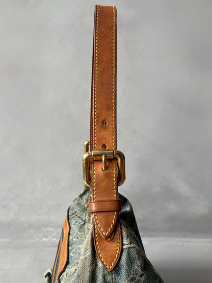 Louis Vuitton Denim Monogram PM Shoulder Bag