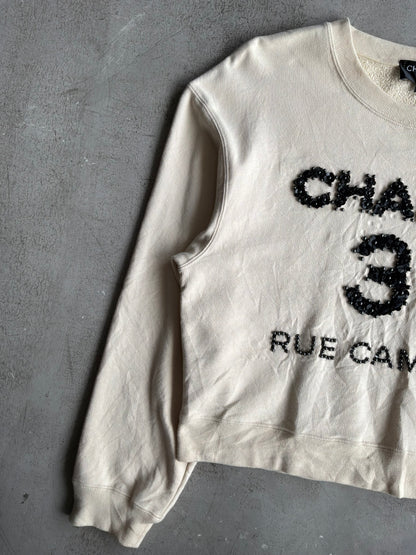 Chanel 31 Rue Cambon Beaded Crewneck